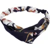 Bandeau bleu à imprimé floral^Gifi Discount