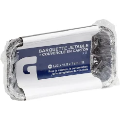 Gifi Conservation Alimentaire^Barquette en aluminium 1L par 5