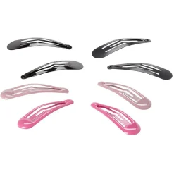 Barrette clic clac enfant métal uni x8^Gifi Hot