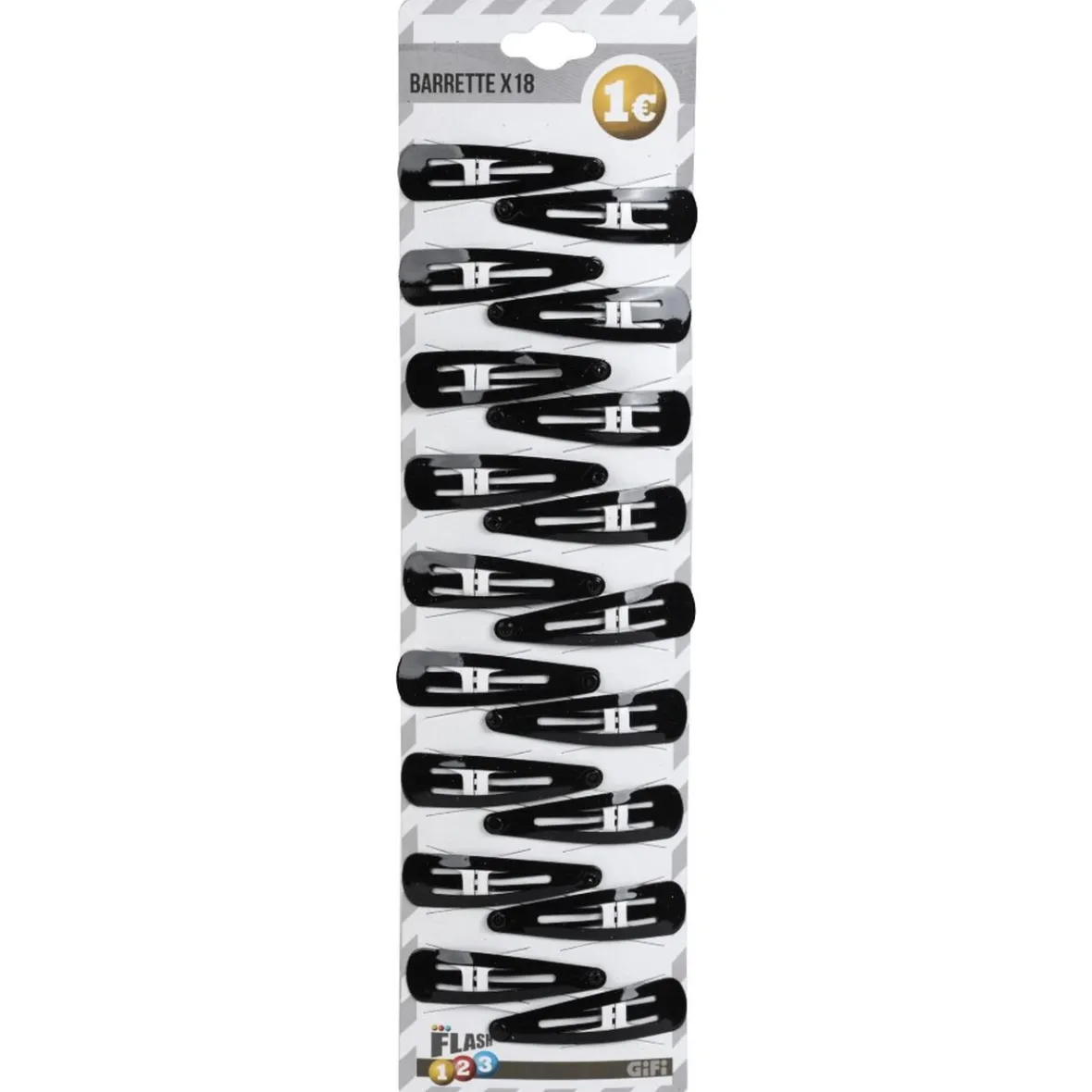 Barrette clip x18^Gifi
