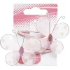 Barrette rose avec papillon x 2^Gifi Hot