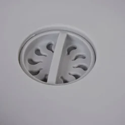 Bassine rétractable bouchon évideur grise et bleue Nettoyage Et Entretien