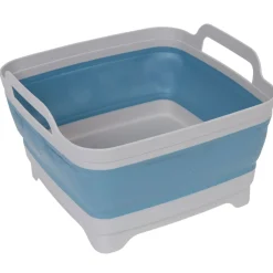 Bassine rétractable bouchon évideur grise et bleue Nettoyage Et Entretien