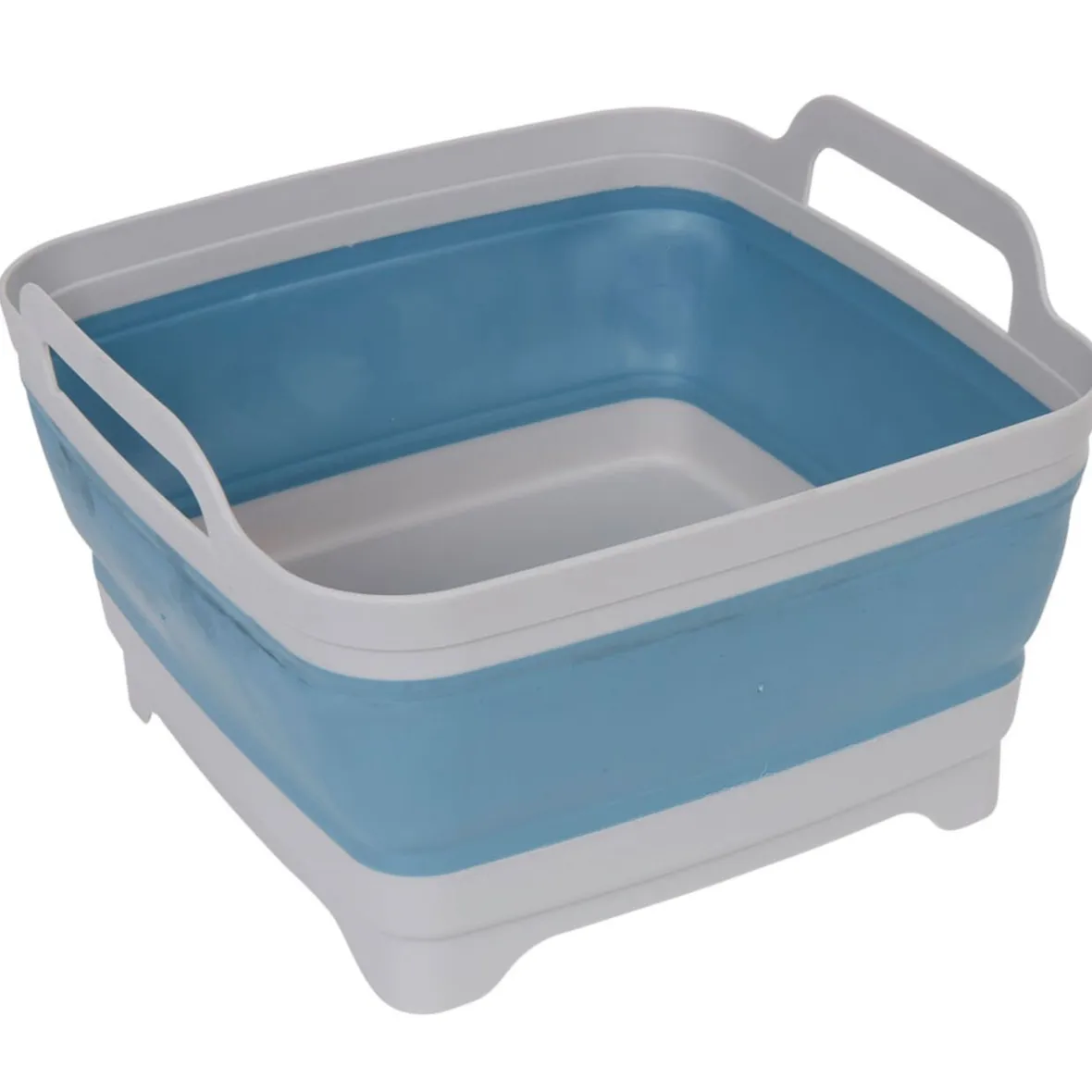 Bassine rétractable bouchon évideur grise et bleue Nettoyage Et Entretien