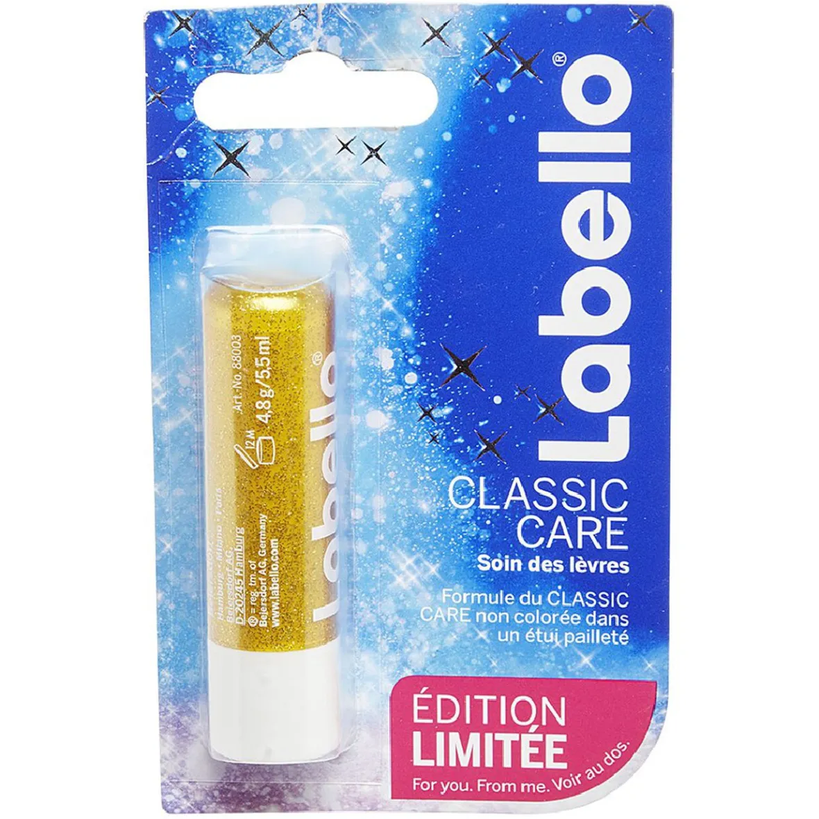 Baume soin des lèvres LABELLO 5,5ml^Gifi Hot