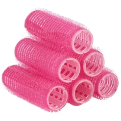 Bigoudi auto agrippant rose x6^Gifi Online