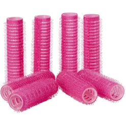 Bigoudis à scratch 15 mm fuchsia x8^Gifi Online