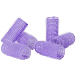 Bigoudis à scratch 25 mm violet x6^Gifi Discount