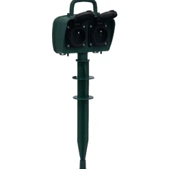 Biplite extérieure à planter 16A noir^Gifi Clearance