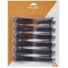 Bloc porte en plastique noir x12^Gifi Hot