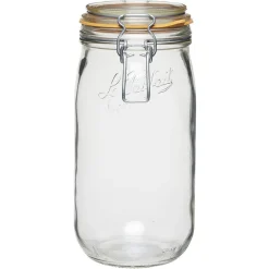 Gifi Conservation Alimentaire^Bocal de conservation avec couvercle en verre 1,5 L Le Parfait