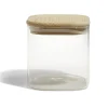 Gifi Conservation Alimentaire^Bocal de conservation 60cl en verre avec couvercle en bois