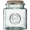 Gifi Conservation Alimentaire^Bocal de conservation verre transparent couvercle liège 0,8L