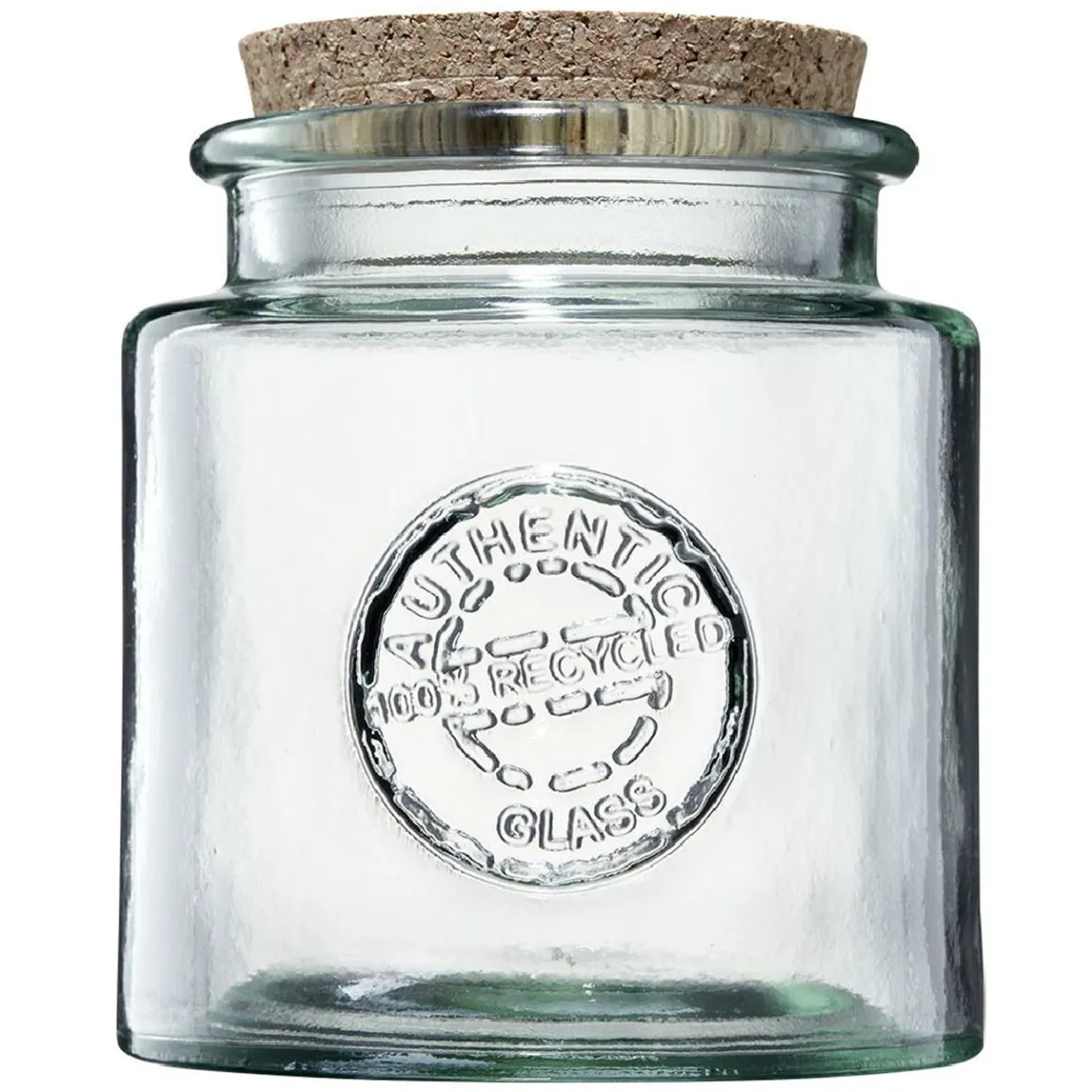 Gifi Conservation Alimentaire^Bocal de conservation verre transparent couvercle liège 0,8L