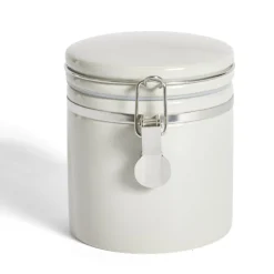 Gifi Conservation Alimentaire^Bocal en céramique avec clip en métal Ø10xH13cm