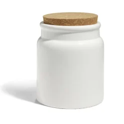 Gifi Conservation Alimentaire^Bocal en céramique avec couvercle en liège Ø13xH15cm
