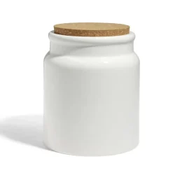 Gifi Conservation Alimentaire^Bocal en céramique avec couvercle en liège Ø14,5xH17cm