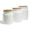 Gifi Conservation Alimentaire^Bocal en céramique avec couvercle en liège Ø16xH19cm