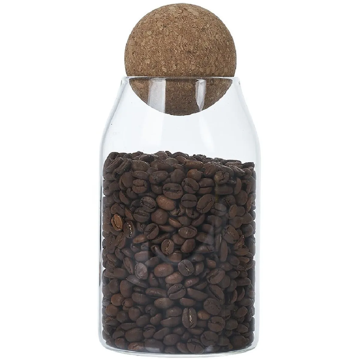 Gifi Conservation Alimentaire^Bocal en verre avec couvercle en liège70 cl