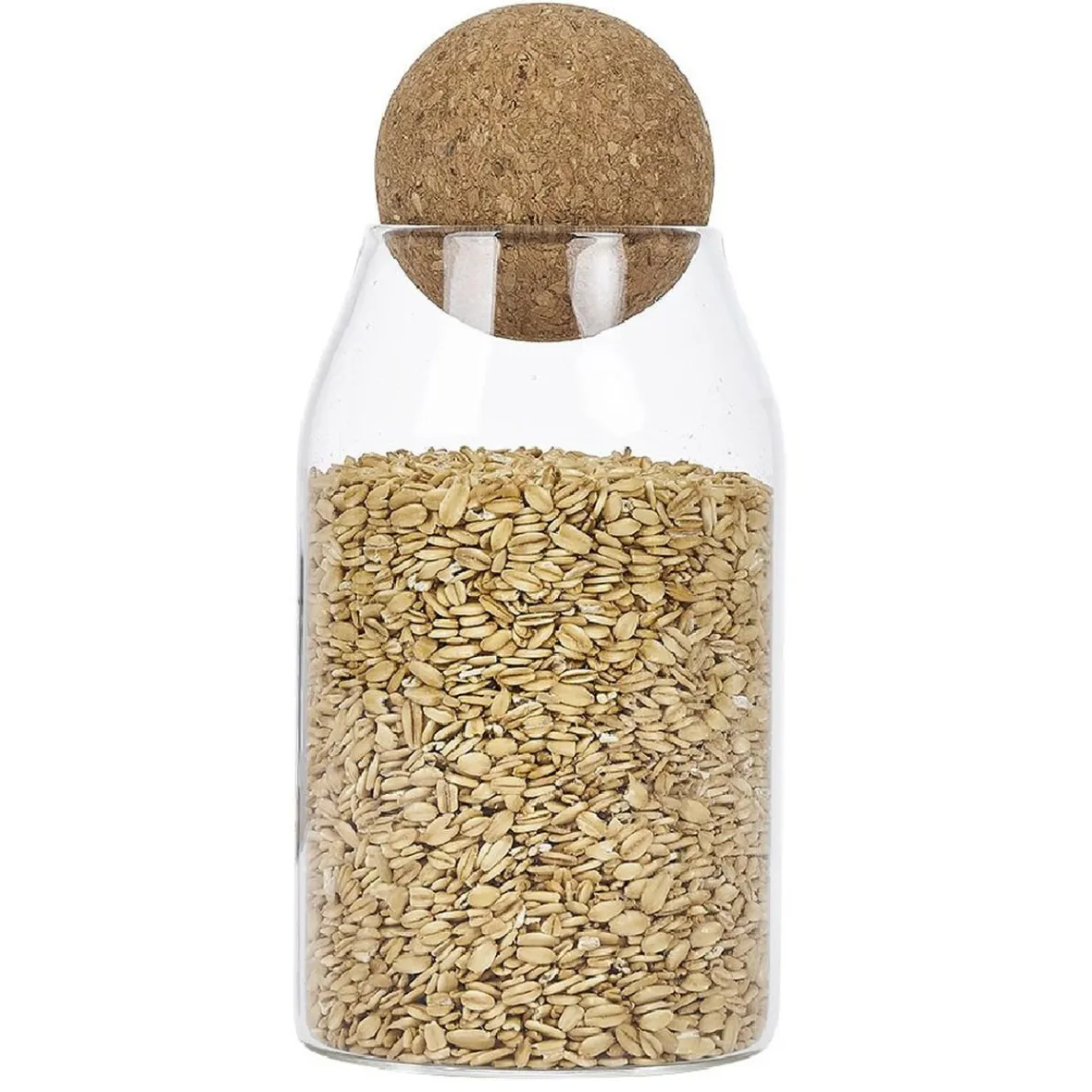 Gifi Conservation Alimentaire^Bocal en verre avec couvercle en liège70 cl
