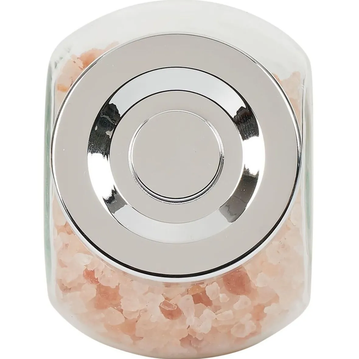 Gifi Conservation Alimentaire^Bocal en verre incliné 200ml avec couvercle en plastique à visser x2