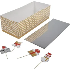 Gifi Cuisson^Boîte à bûche en carton