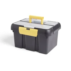 Boîte à outils avec compartiments 10L 35,5x20xH26cm^Gifi New