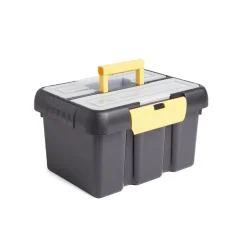Boîte à outils avec compartiments 10L 35,5x20xH26cm^Gifi New