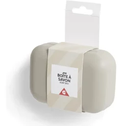 Boîte à savon en plastique - 11,2x7,8xH.3,8 cm^Gifi Outlet