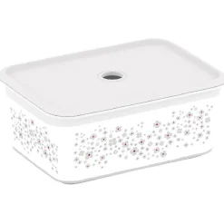 Best Boîte de rangement avec couvercle design floral 3 L Rangement