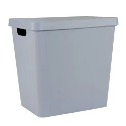 Best Boîte de rangement avec couvercle grise 26 L Rangement