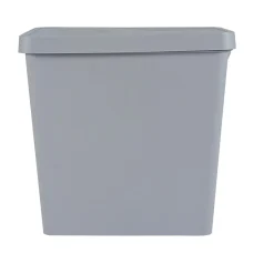 Best Boîte de rangement avec couvercle grise 26 L Rangement