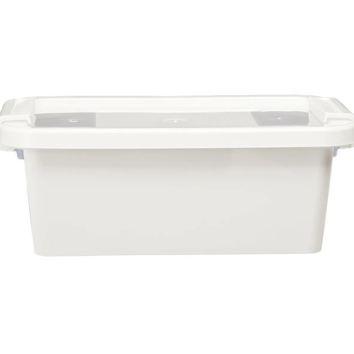 Boîte de rangement avec couvercle blanc transparent 4L^Gifi Sale