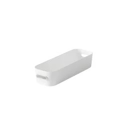 Boîte de rangement avec poignée blanc^Gifi Clearance