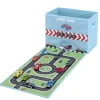 Best Boîte de rangement avec tapis de jeux circuit ou safari - 2 modèles Rangement