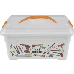 Boîte de rangement bricolage 12 L^Gifi New