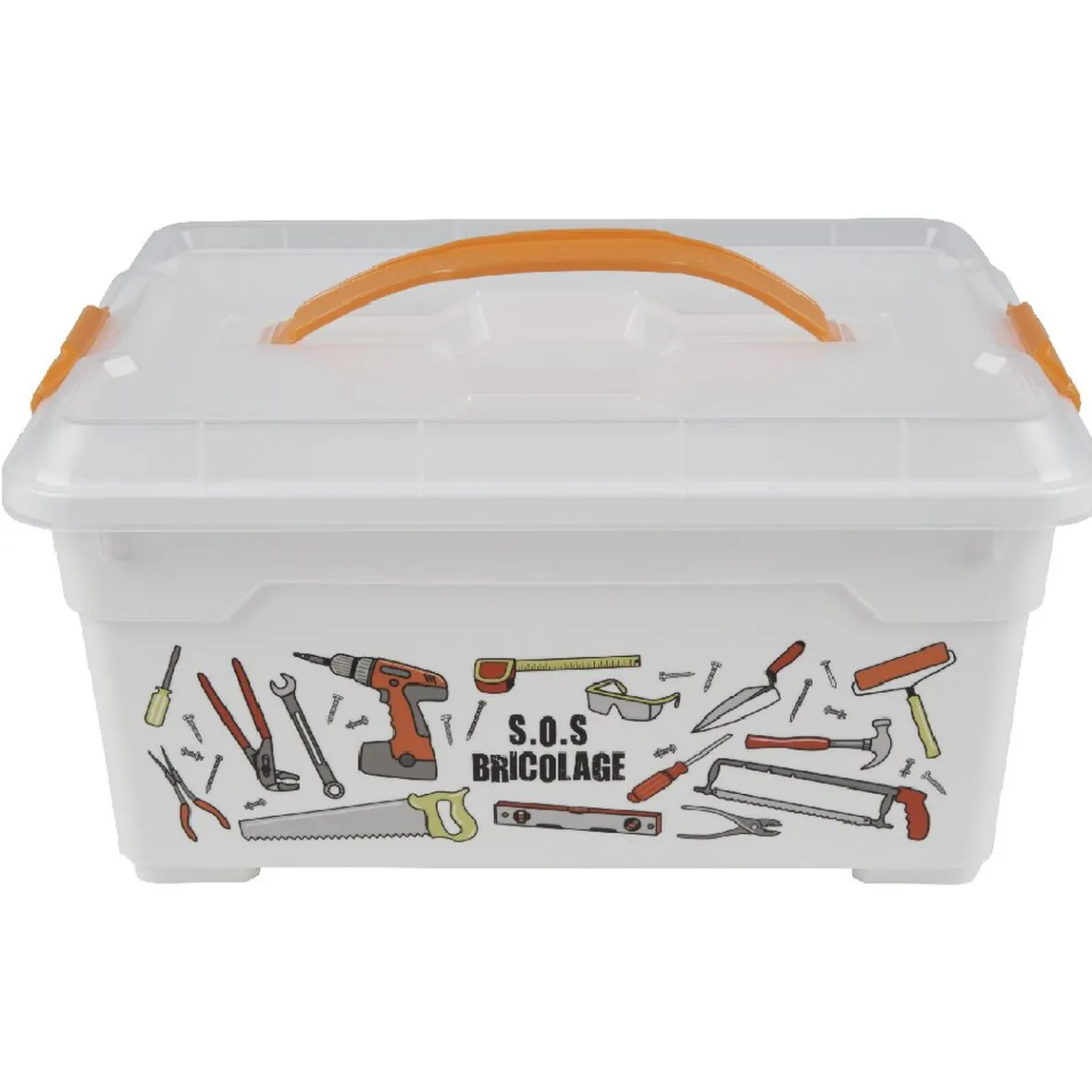 Boîte de rangement bricolage 12 L^Gifi New