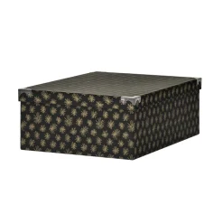 Clearance Boîte de rangement en carton L.44 x l.31 x H.15 cm Entretien Du Linge