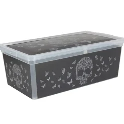Best Boîte de rangement 6L design tête de mort Rangement