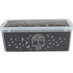 Best Boîte de rangement 6L design tête de mort Rangement