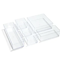 Boîte de rangement maquillage 6 compartiments interchangeables 30x22,5cm^Gifi Best
