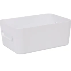 Boîte de rangement salle de bain blanche SmartStore Compact Taille M^Gifi Outlet