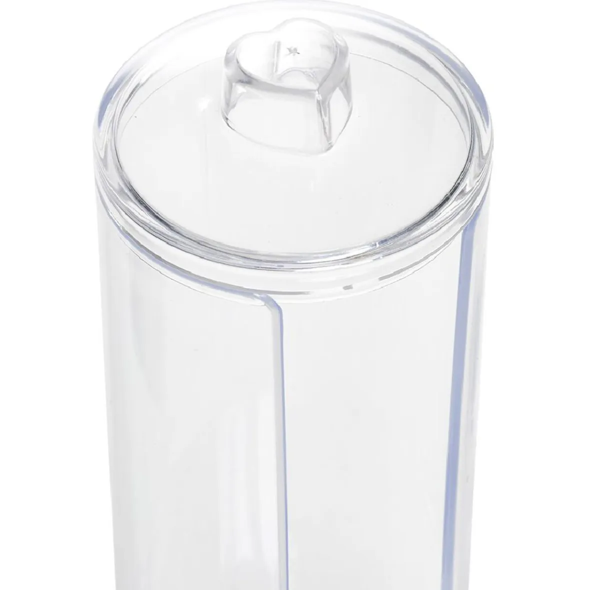 Boîte de rangement transparente pour coton^Gifi New