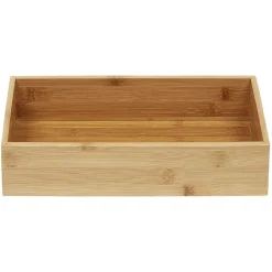 Boîte en bambou organisateur L.30xl.15xH.6,5 cm^Gifi Hot
