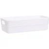 Boîte plastique blanc 25x11xH7cm^Gifi Hot