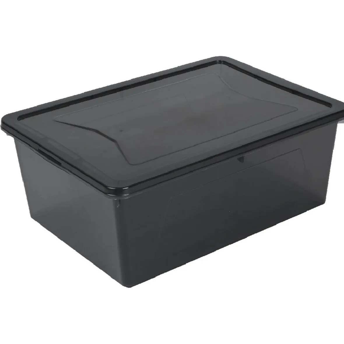 Best Box rangement textile grise 10 L Entretien Du Linge