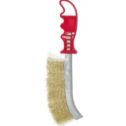 Brosse à fils métalliques avec manche plastique^Gifi New