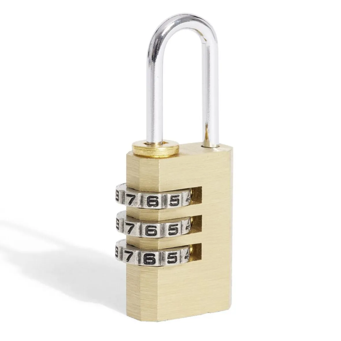 Cadenas à chiffres en laiton massif l.20 mm^Gifi Sale