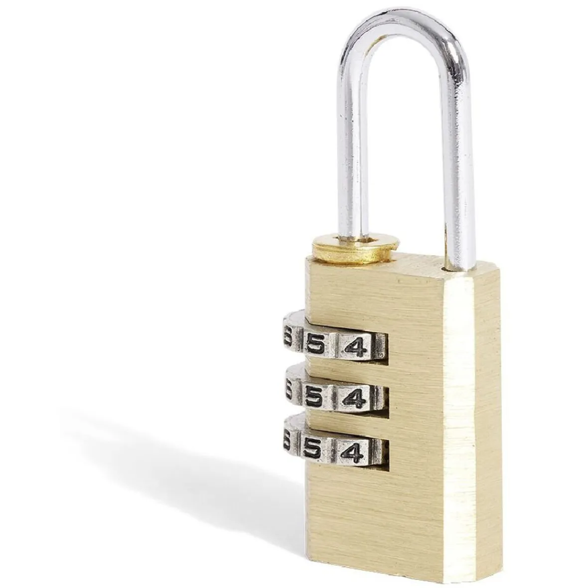 Cadenas à chiffres en laiton massif l.20 mm^Gifi Sale