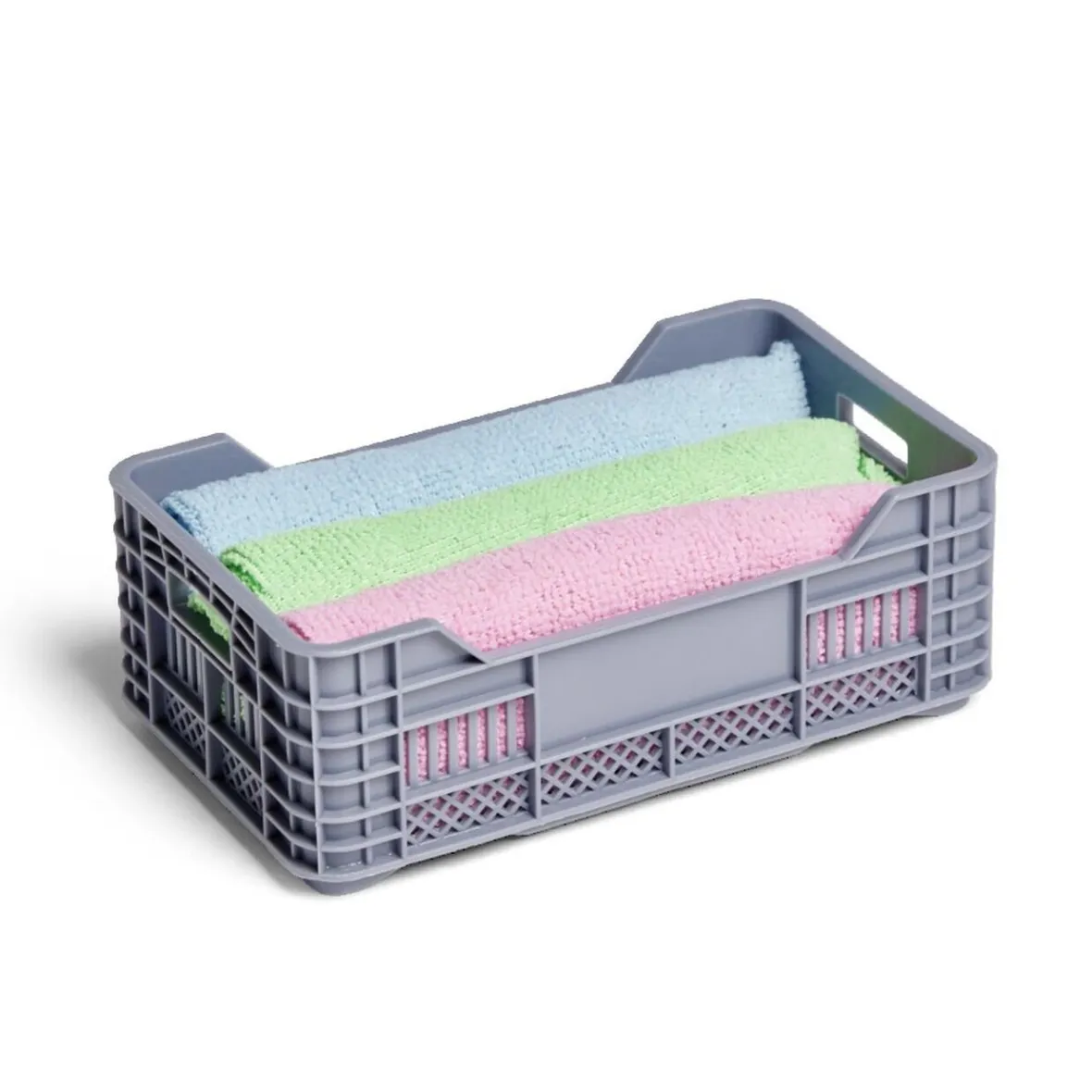 Gifi Rangement De Cuisine^Cagette polypropylène bleue L17x10xH6cm